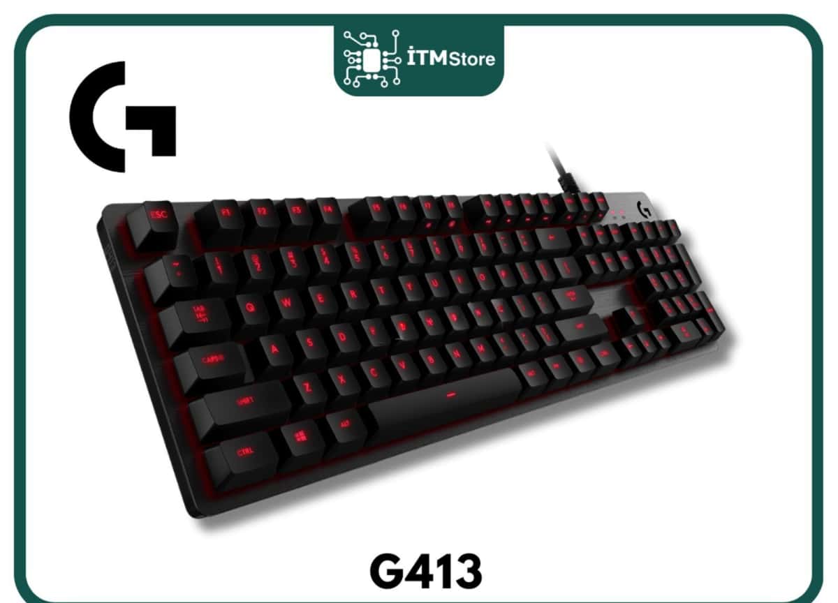 Logitech G413 Carbon Keyboard - Tenderyard