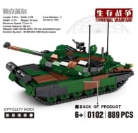 Leclerc Main Battle Tank Konstruktor Dəsti — şəkil 3