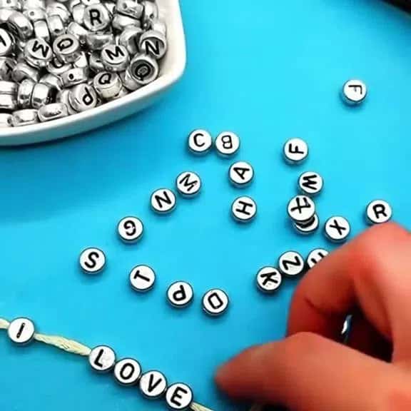 Letter bead set for handicrafts - Tenderyard