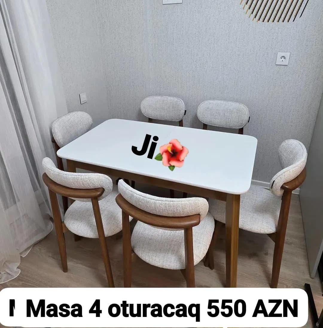 Masa-stul dəsti, Ağ rəng