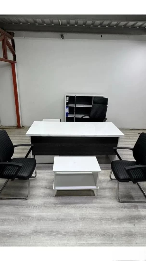 Ofis mebel dəsti Ağ rəng