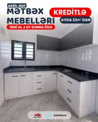 Mətbəx mebel dəsti Qarışıq rəng — şəkil 13