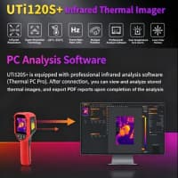 UNI-T UTI120S+ İnfraqırmızı Termal Görüntü Kamerası — şəkil 5
