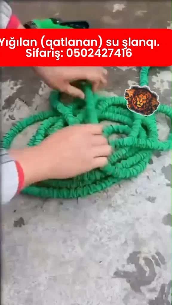 Collapsible garden and yard watering hose - Tenderyard