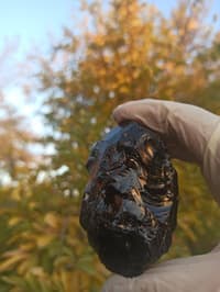 Təbii Obsidian daşı — şəkil 5