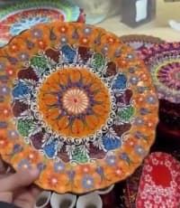 Müxtəlif dizaynlarda mozaika boşqablar — şəkil 25