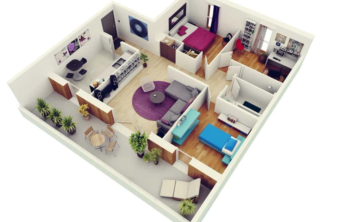 3 otaqlı mənzil 75 m² satılır - Tenderyard