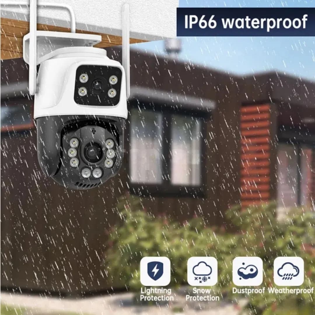 Simsiz 4G Solar PTZ 8MP 4K Müşahidə Kamerası