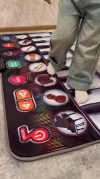 Uşaqlar üçün musiqili interaktiv oyun xalçası — şəkil 4