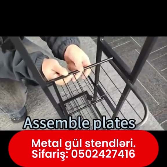 Metal gül stendi - Tenderyard