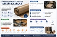 Yüksək temperatura davamlı teflon rulonlar — şəkil 2
