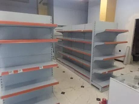 Metal mağaza rəf sistemləri