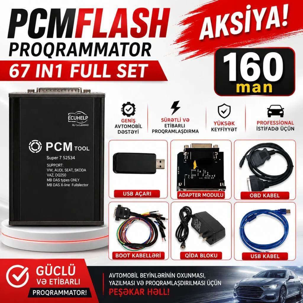 Proqrammator PCMFlash 67 in 1 Full Set