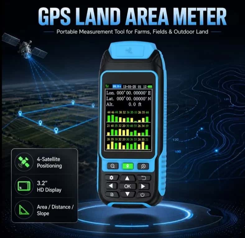 GPS area and distance measuring device NB88 - Tenderyard