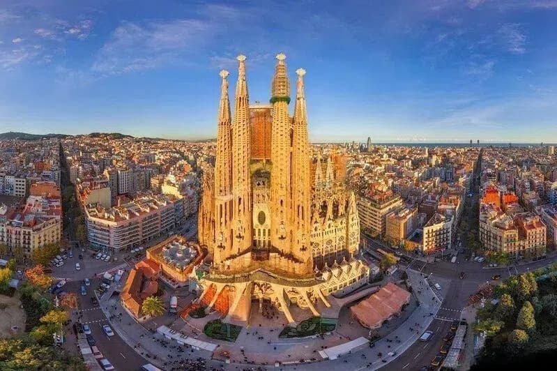 Barselona • Madrid • Sevilya • Granada • Valensiya