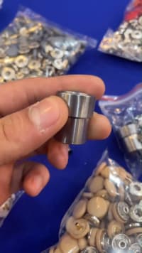 Tekstil üçün metal press düymələri — şəkil 23