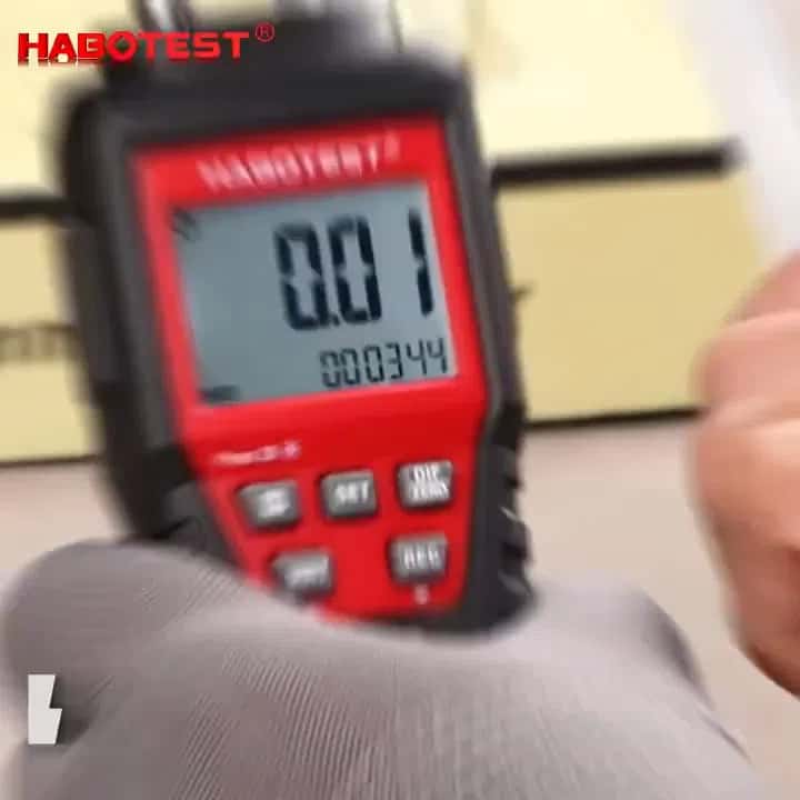 HT636 Digital Air Pressure Gauge Differential Manometer - Tenderyard