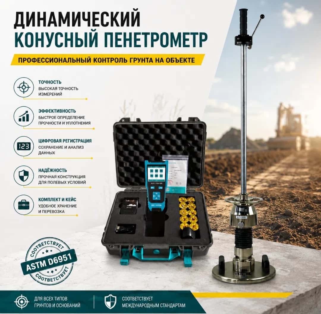 Soil Penetrometer GTJ-EVD Dynamic Deformation Modulus - Tenderyard