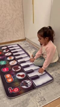 Uşaqlar üçün musiqili interaktiv oyun xalçası — şəkil 6