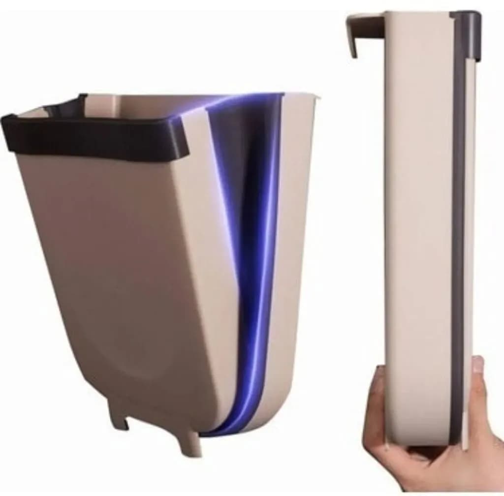 Açılıb yığılan qapı üçün zibil qabı