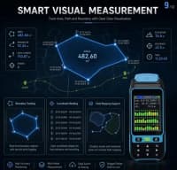 GPS sahə və məsafə ölçmə cihazı NB88 — şəkil 5