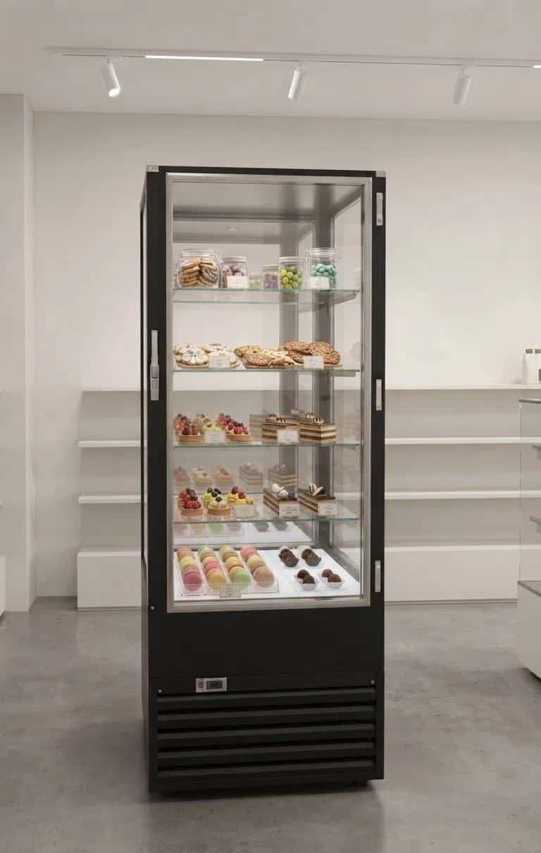 Refrigerated display case for confectionery - Tenderyard