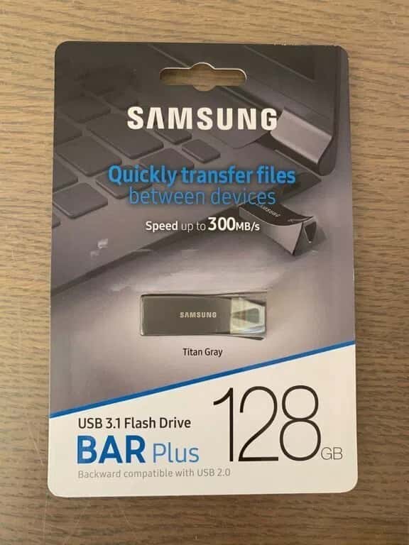 128 GB USB Flash drive, Metal material - Tenderyard