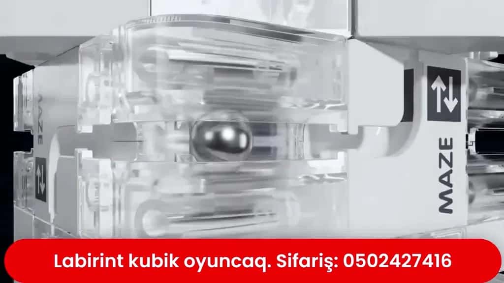 3D labirint kubik oyuncaq - Tenderyard