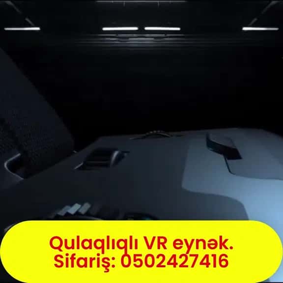 Virtual Reality (VR) glasses with headphones - Tenderyard