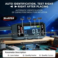 LCR Tester elektron komponent ölçü cihazı — şəkil 7
