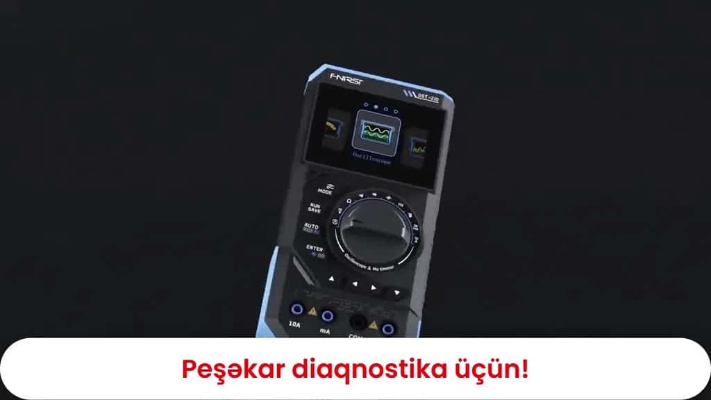 FNIRSI-2C53T Oscilloscope, Multimeter and Signal Generator - Tenderyard