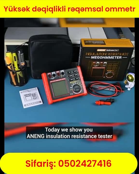 High-precision digital ohmmeter - Tenderyard