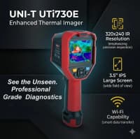 Termal kamera UNI-T UTI730E peşəkar — şəkil 3