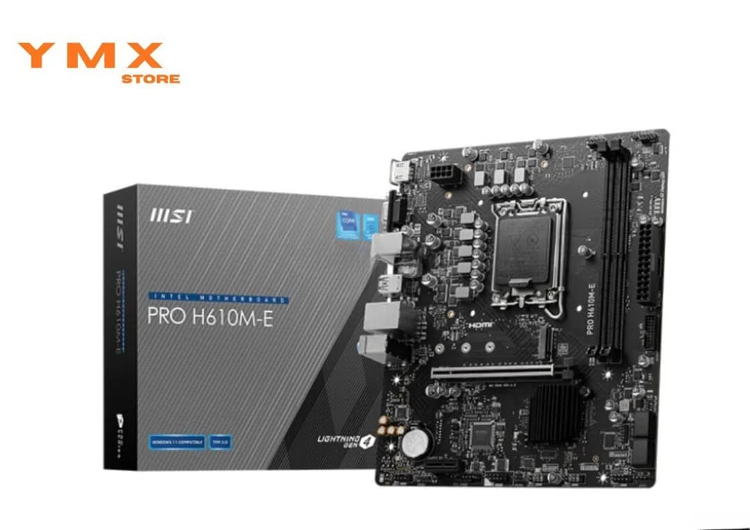 MSI PRO H610M-E DDR5 Ana Plata