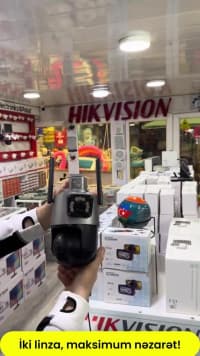2 linzalı müşahidə kamerası, geniş bucaqlı və zoom — şəkil 2