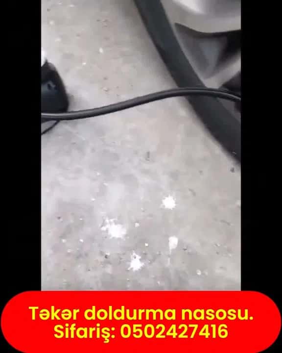 Avtomobil təkəri doldurma nasosu, hava kompressoru - Tenderyard