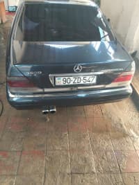 Mercedes S 600, 1997 il, 334000 km, 3000 L — şəkil 13