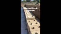 Geobrik kərpiclər, yüksək möhkəmlikli tikinti materialı — şəkil 23