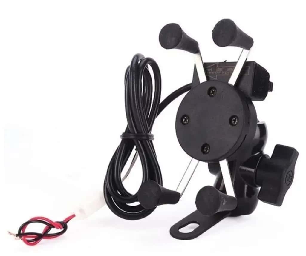 USB-powered phone holder - Tenderyard