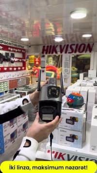 2 linzalı müşahidə kamerası, geniş bucaqlı və zoom — şəkil 15