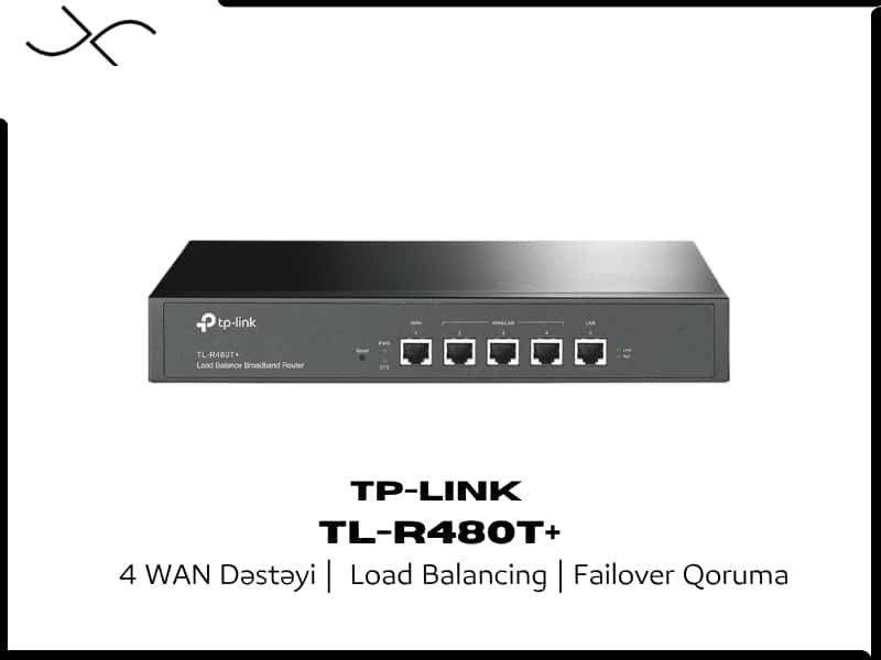 TP-Link TL-R480T+ Load Balancing Router - Tenderyard