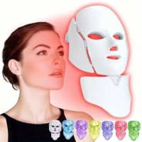 LED üz maskası 7 rəngli kosmetik cihaz — şəkil 3