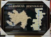 Azərbaycanın suvenir xəritələri — şəkil 8