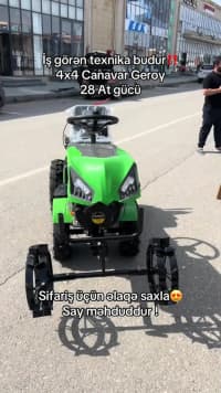 Mini traktor, kənd təsərrüfatı texnikası — şəkil 13
