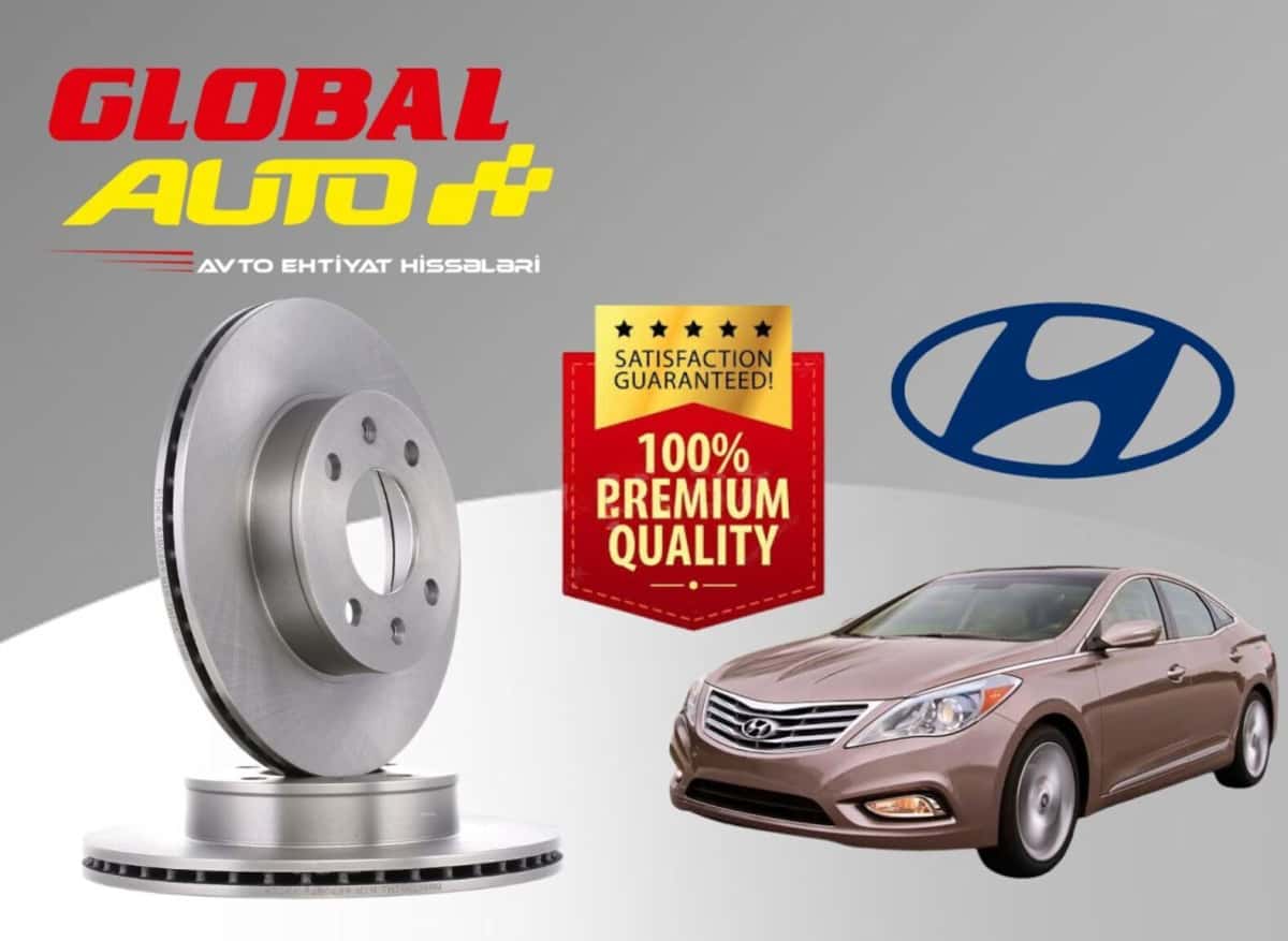 Brake disc Hyundai Azera 2011-2016 - Tenderyard