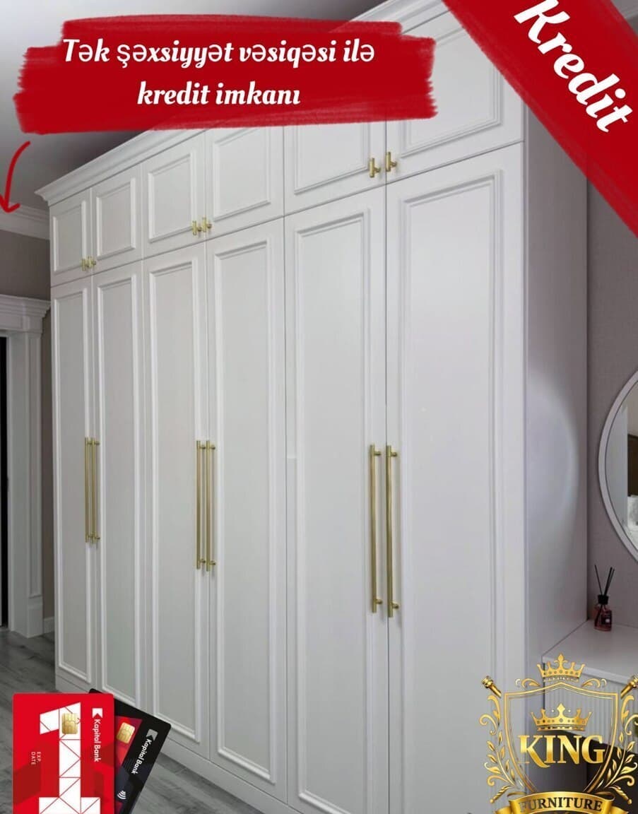 4 qapılı dolab