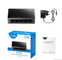 Şəbəkə kommutatoru Cudy GS108D 8-port Gigabit — şəkil 3