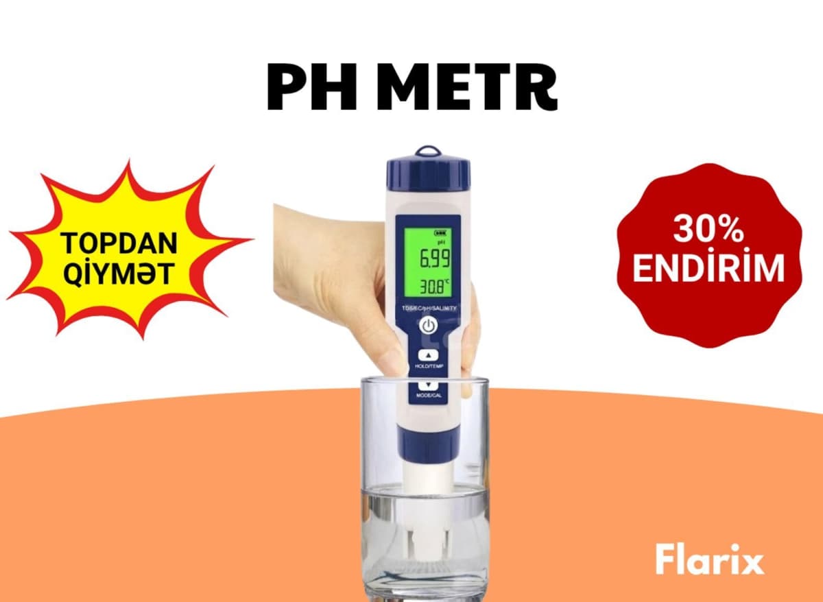 PH metr rəqəmsal ölçü cihazı