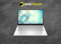 HP markalı notbuk, Gümüşü rəng — şəkil 1