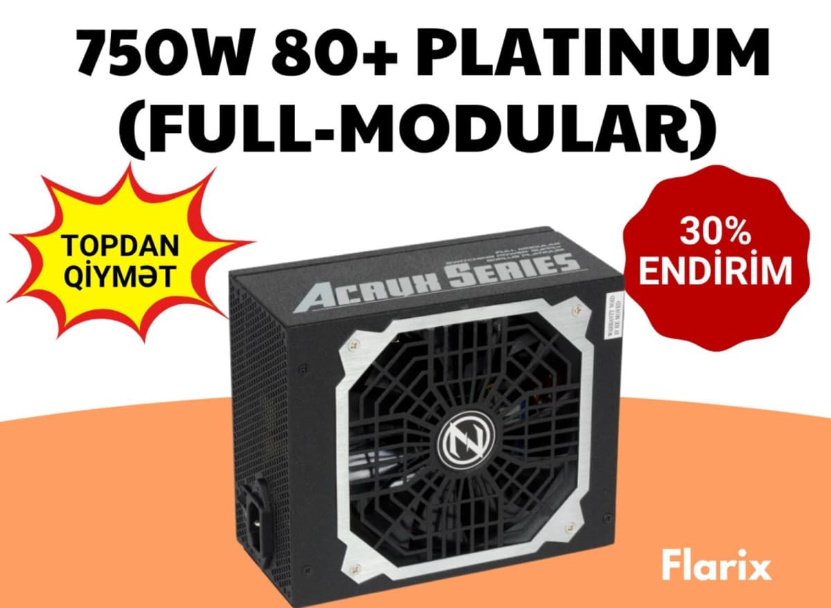 Qida bloku Zalman Acrux Series 5 750W 80+ Platinum